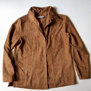 Vintage 90s Nygard Collection Faux Suede Shackey